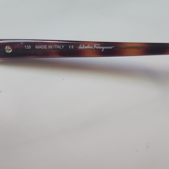 Ferragamo Tortoise Shell Glasses - Picture 2 of 5